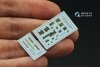 Quinta Studio QD72162 A6M2 Zero (Mitsubishi Prod.) 3D-Printed coloured Interior on decal paper (Tamiya) 1/72